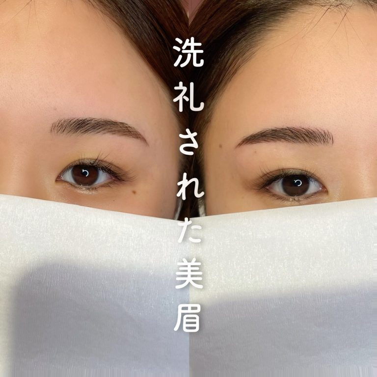 眉アートメイク＜毛並み+パウダー＞