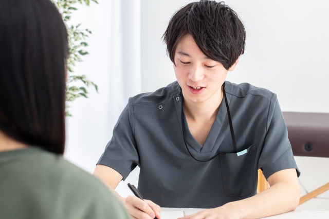 医師とのカウンセリング